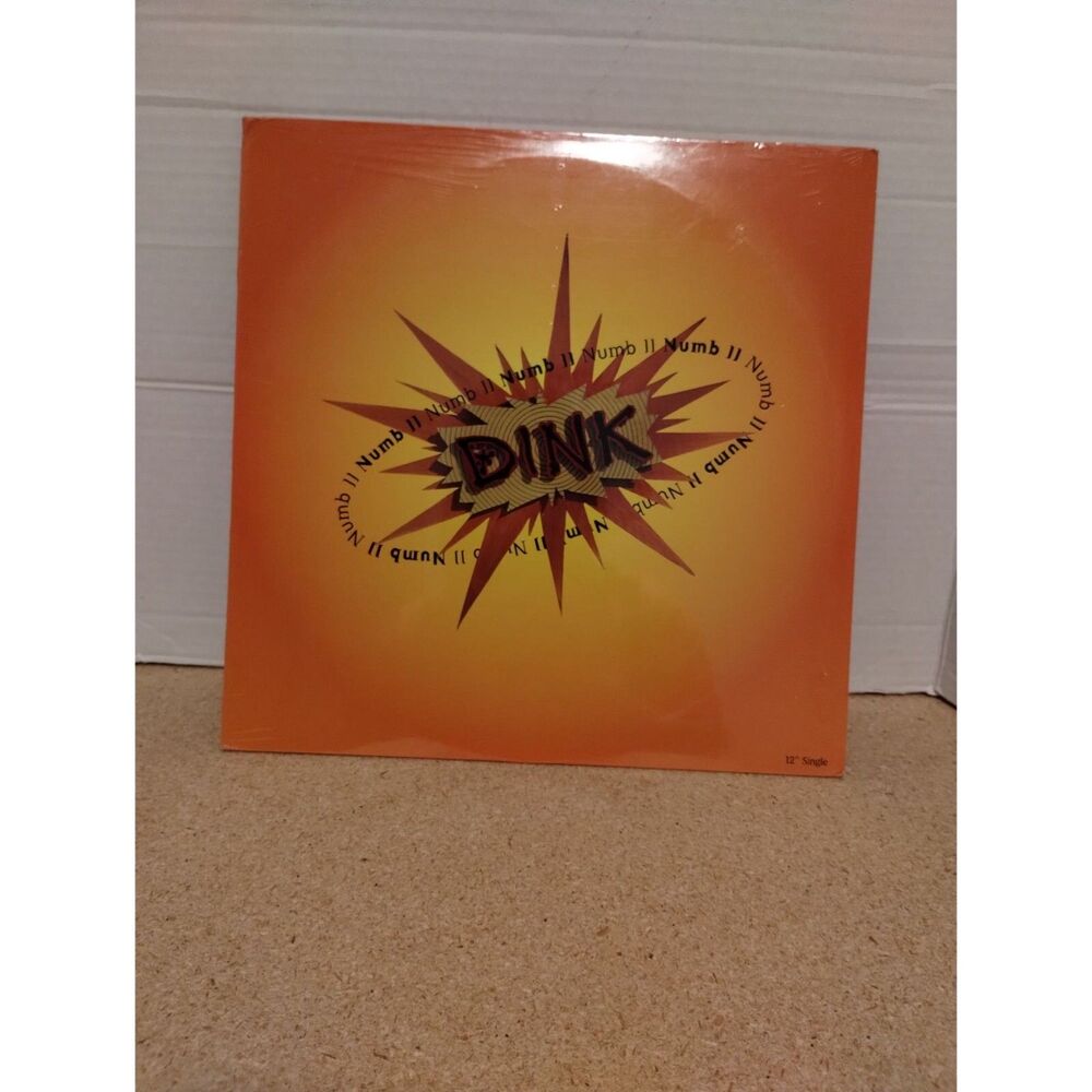 DINK, NUMB II Pink Vinyl 12" Single Capitol Records 1996 7243 8 58589 1 8
